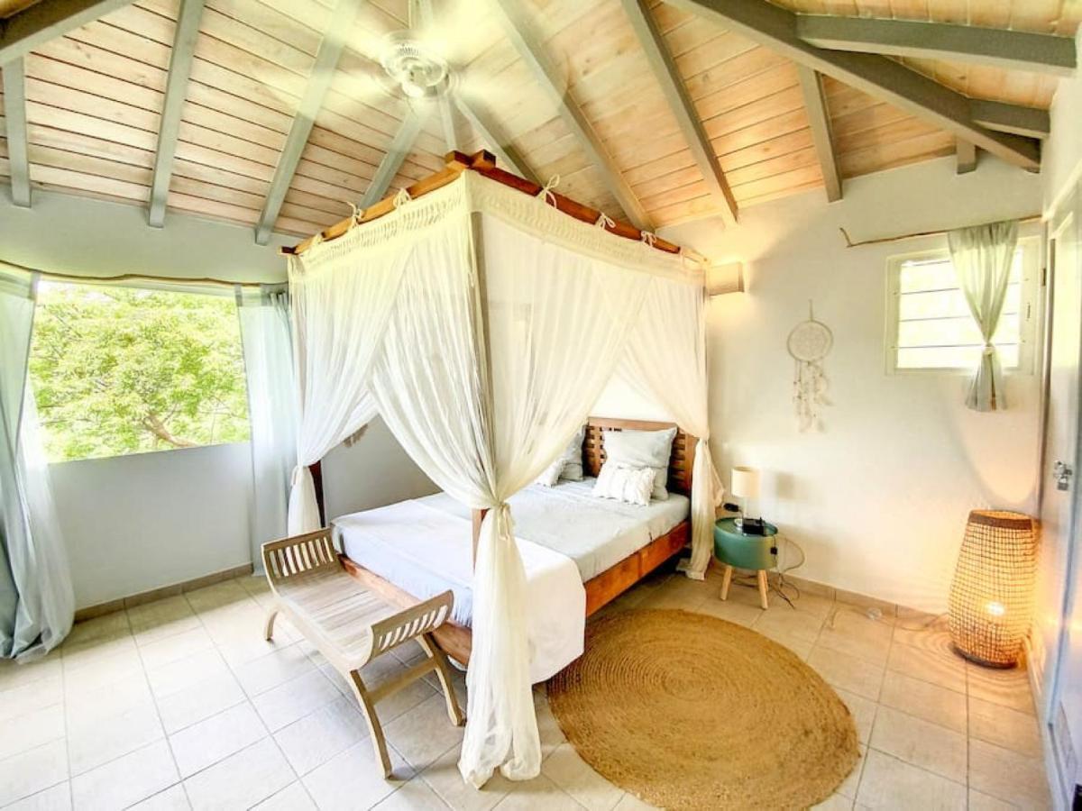 Aquamarine, Private Room In Villa Casa Blue Pool Sea View Koolbaai Eksteriør bilde