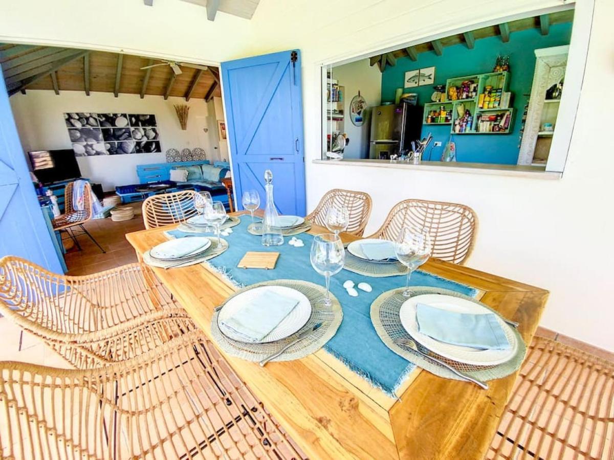 Aquamarine, Private Room In Villa Casa Blue Pool Sea View Koolbaai Eksteriør bilde