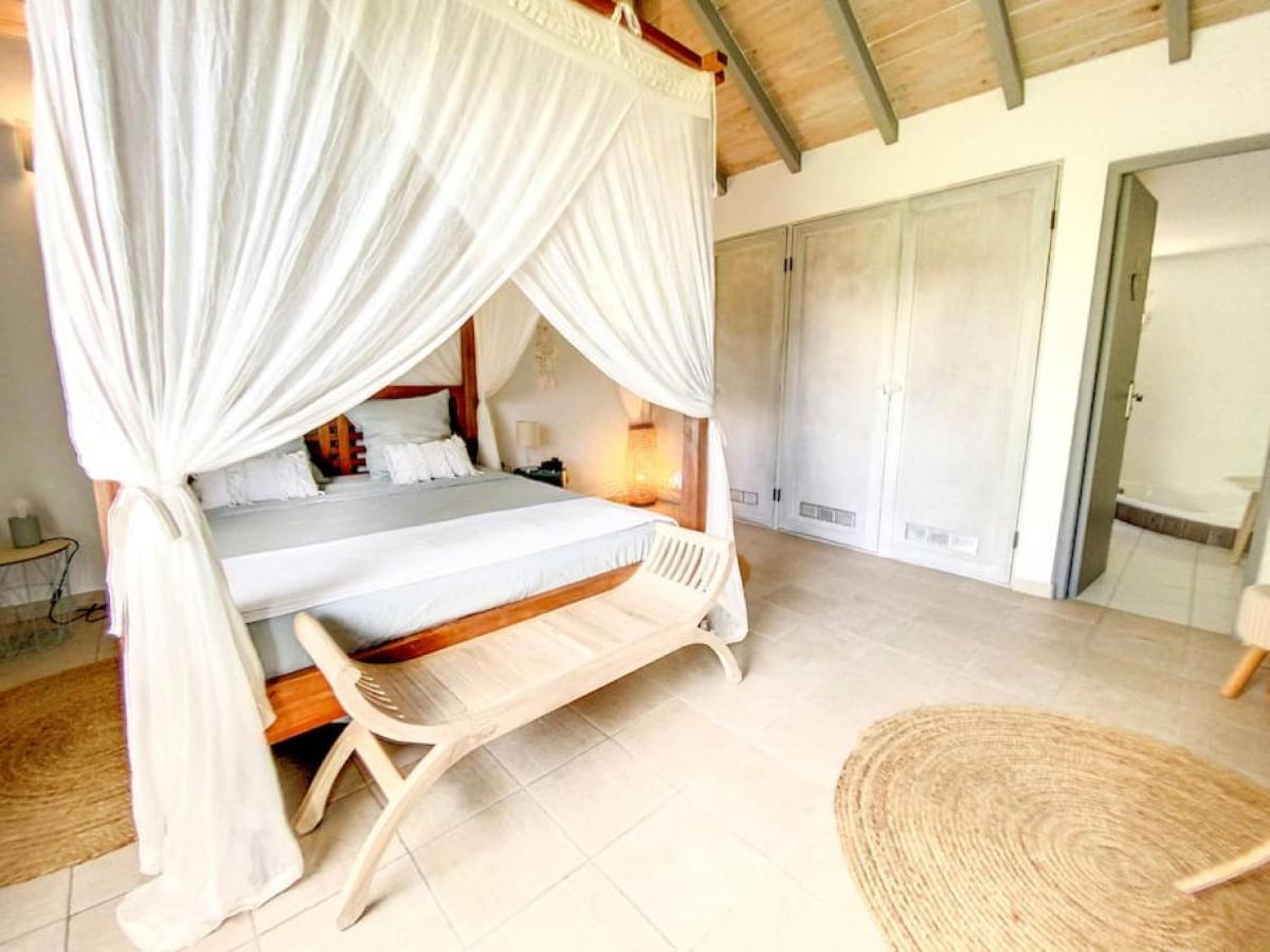 Aquamarine, Private Room In Villa Casa Blue Pool Sea View Koolbaai Eksteriør bilde