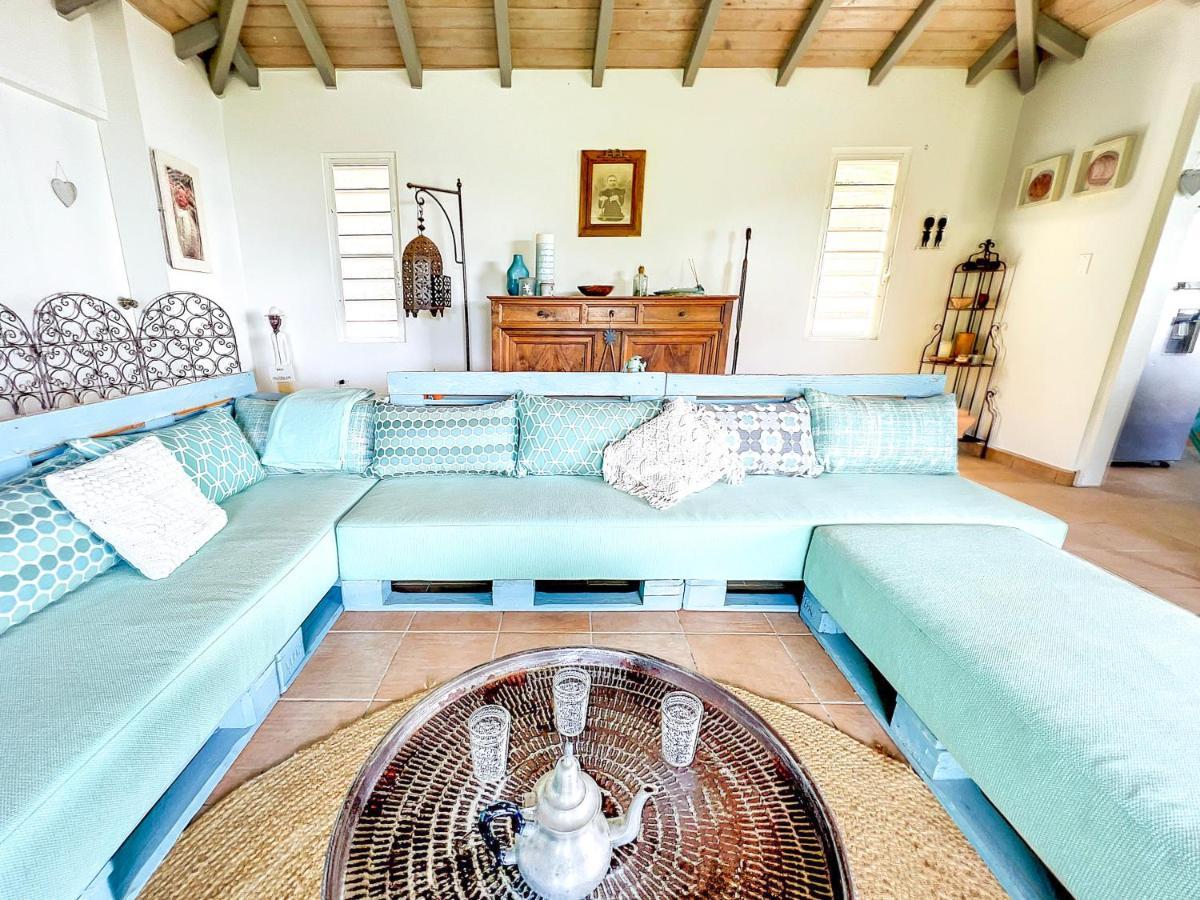 Aquamarine, Private Room In Villa Casa Blue Pool Sea View Koolbaai Eksteriør bilde